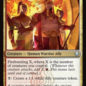 Avatar: The Last Airbender - 244 - Sun Warriors - Uncommon - WR - Non-foil - Promo (Front)