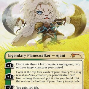 Secret Lair Drop - 397 - Ajani, Mentor of Heroes - Mythic - WG - Foil (Front)