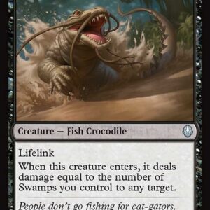 Avatar: The Last Airbender - 91 - Cat-Gator - Uncommon - B - Non-foil - Promo (Front)