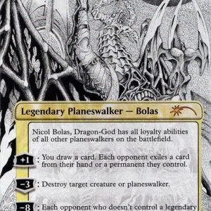 Secret Lair Drop - 1246 - Nicol Bolas, Dragon-God - Mythic - Multi - Foil (Front)