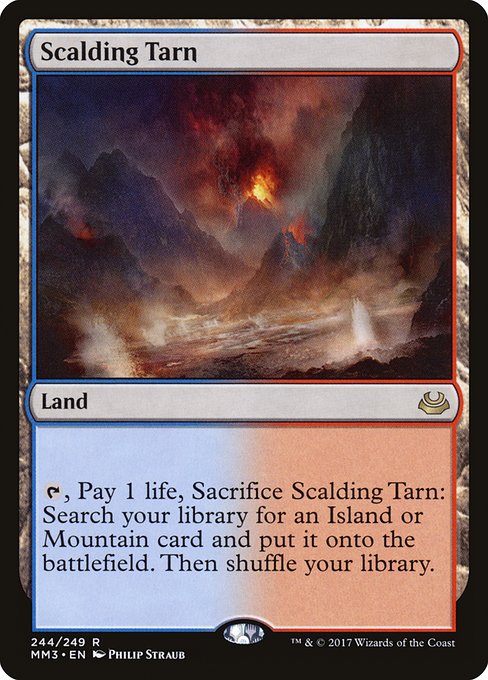 Modern Masters 2017 - 244 - Scalding Tarn - Rare - C - Non-foil (Front)