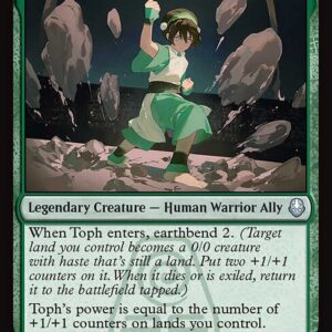 Avatar: The Last Airbender - 198 - Toph, the Blind Bandit - Uncommon - G - Non-foil - Promo (Front)