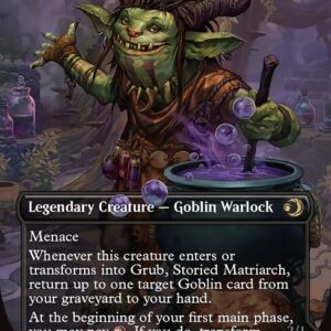 Lorwyn Eclipsed - 289 - Grub, Storied Matriarch // Grub, Notorious Auntie - Rare - C - Non-foil (Front)