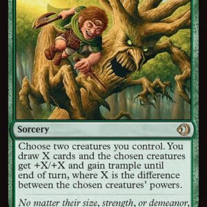 Lorwyn Eclipsed - 195 - Spry and Mighty - Rare - G - Non-foil (Front)