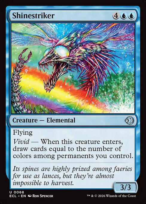 Lorwyn Eclipsed - 68 - Shinestriker - Uncommon - U - Non-foil (Front)