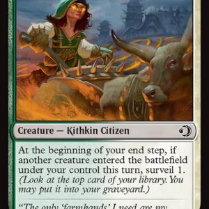 Lorwyn Eclipsed - 251 - Wary Farmer - Common - WG - Non-foil (Front)