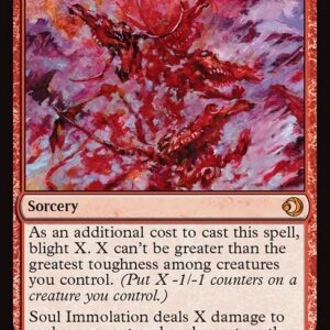 Lorwyn Eclipsed - 156 - Soul Immolation - Mythic - R - Non-foil (Front)