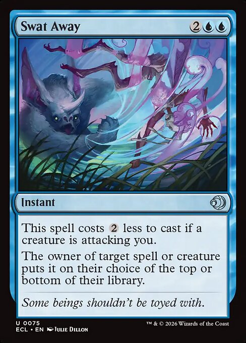 Lorwyn Eclipsed - 75 - Swat Away - Uncommon - U - Non-foil (Front)