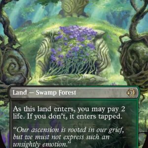 Lorwyn Eclipsed - 350 - Overgrown Tomb // Overgrown Tomb - Rare - C - Non-foil (Front)