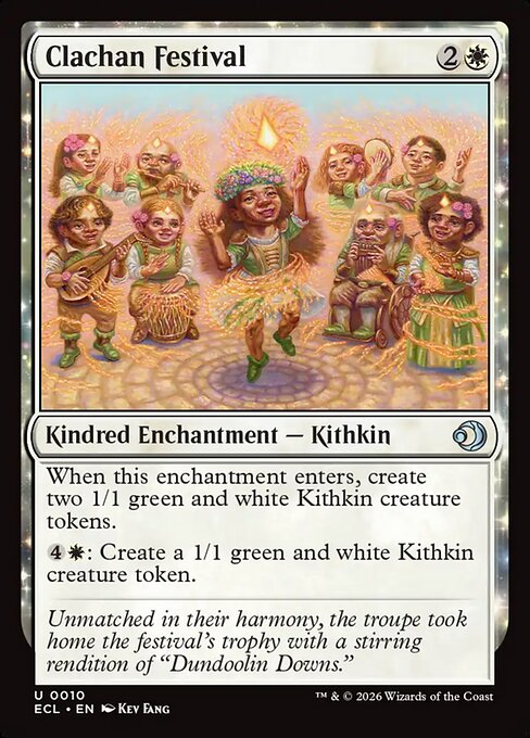 Lorwyn Eclipsed - 10 - Clachan Festival - Uncommon - W - Non-foil (Front)