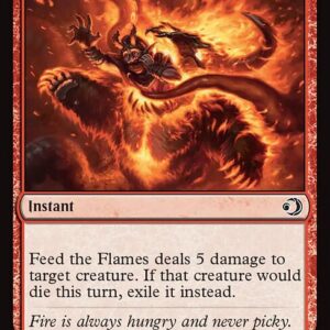 Lorwyn Eclipsed - 137 - Feed the Flames - Common - R - Non-foil (Front)