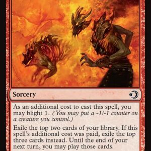 Lorwyn Eclipsed - 129 - Burning Curiosity - Common - R - Non-foil (Front)