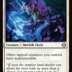 Lorwyn Eclipsed - 3 - Adept Watershaper - Rare - W - Non-foil (Front)