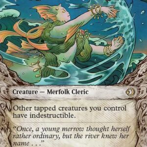 Lorwyn Eclipsed - 297 - Adept Watershaper - Rare - W - Foil (Front)