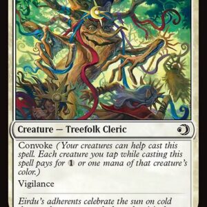 Lorwyn Eclipsed - 37 - Sun-Dappled Celebrant - Common - W - Non-foil (Front)