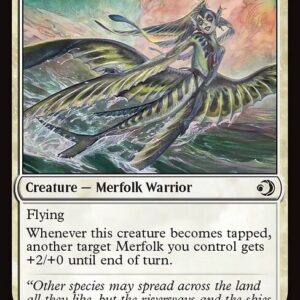 Lorwyn Eclipsed - 40 - Tributary Vaulter - Common - W - Non-foil (Front)