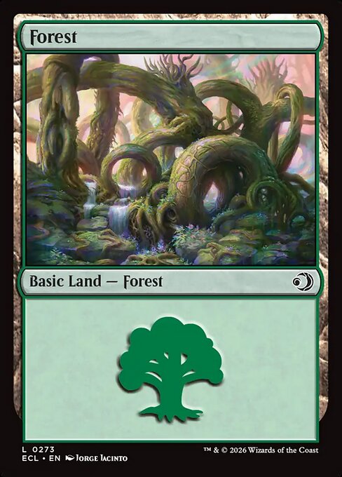 Lorwyn Eclipsed - 273 - Forest - Common - C - Non-foil (Front)