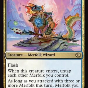 Lorwyn Eclipsed - 214 - Deepway Navigator - Rare - WU - Non-foil (Front)