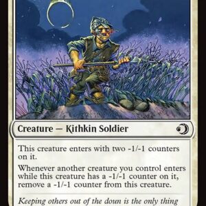 Lorwyn Eclipsed - 31 - Reluctant Dounguard - Common - W - Non-foil (Front)