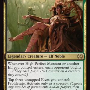 Lorwyn Eclipsed - 229 - High Perfect Morcant - Rare - BG - Non-foil (Front)