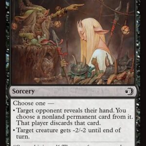 Lorwyn Eclipsed - 85 - Auntie's Sentence - Common - B - Non-foil (Front)