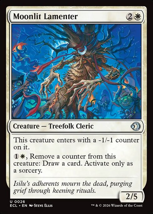 Lorwyn Eclipsed - 26 - Moonlit Lamenter - Uncommon - W - Non-foil (Front)