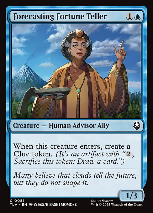 Avatar: The Last Airbender - 51 - Forecasting Fortune Teller - Common - U - Non-foil (Front)