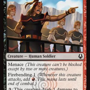 Avatar: The Last Airbender - 249 - Vindictive Warden - Common - BR - Non-foil (Front)