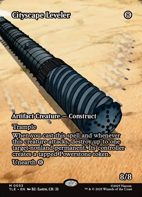Avatar: The Last Airbender Eternal - 53 - Cityscape Leveler - Mythic - C - Foil (Front)