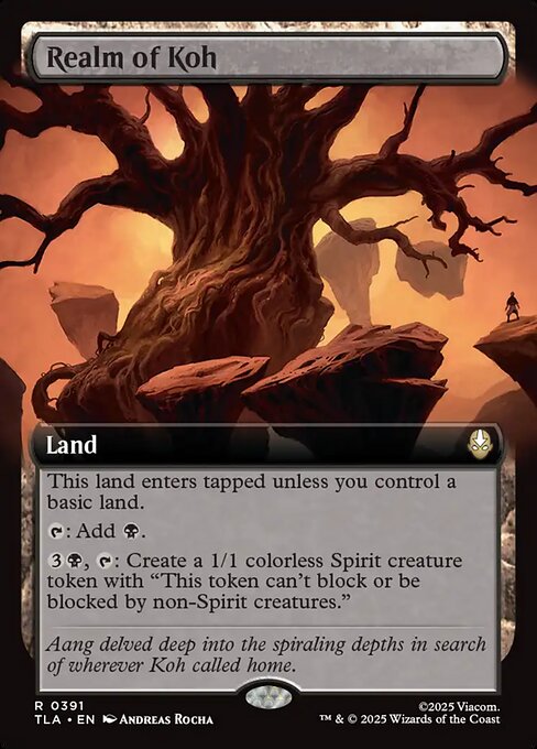 Avatar: The Last Airbender - 391 - Realm of Koh - Rare - C - Foil (Front)