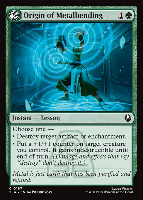 Avatar: The Last Airbender - 187 - Origin of Metalbending - Common - G - Non-foil (Front)