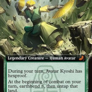Avatar: The Last Airbender Eternal - 201 - Avatar Kyoshi, Earthbender - Mythic - G - Foil (Front)