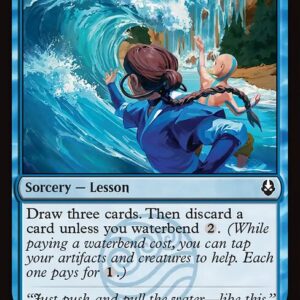Avatar: The Last Airbender - 80 - Waterbending Lesson - Common - U - Non-foil (Front)