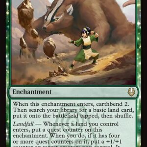 Avatar: The Last Airbender - 175 - Earthbender Ascension - Rare - G - Foil (Front)