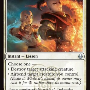 Avatar: The Last Airbender - 7 - Airbender's Reversal - Uncommon - W - Non-foil (Front)