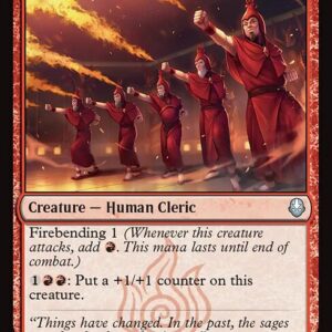 Avatar: The Last Airbender - 136 - Fire Sages - Uncommon - R - Non-foil (Front)