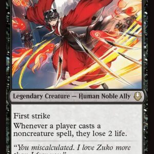 Avatar: The Last Airbender - 109 - Mai, Scornful Striker - Rare - B - Foil (Front)