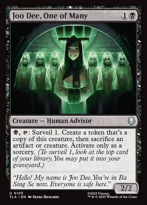 Avatar: The Last Airbender - 105 - Joo Dee, One of Many - Uncommon - B - Non-foil (Front)