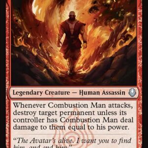 Avatar: The Last Airbender - 127 - Combustion Man - Uncommon - R - Non-foil (Front)