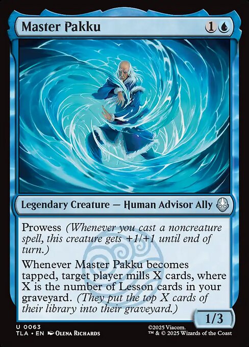 Avatar: The Last Airbender - 63 - Master Pakku - Uncommon - U - Non-foil (Front)