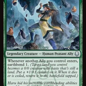 Avatar: The Last Airbender - 182 - Haru, Hidden Talent - Uncommon - G - Non-foil (Front)