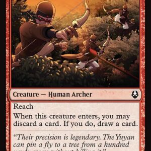 Avatar: The Last Airbender - 161 - Yuyan Archers - Common - R - Non-foil (Front)