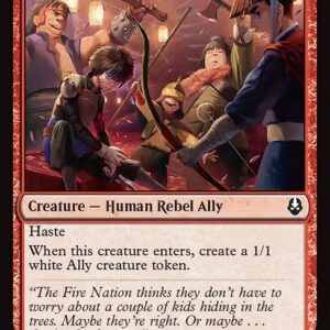 Avatar: The Last Airbender - 156 - Treetop Freedom Fighters - Common - R - Non-foil (Front)