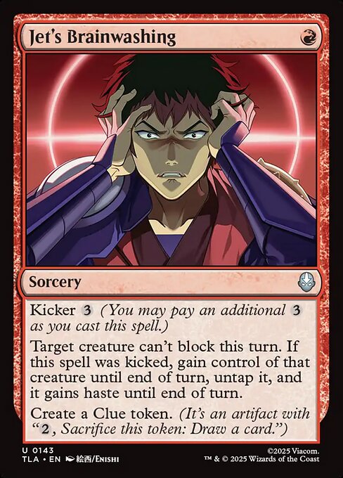 Avatar: The Last Airbender - 143 - Jet's Brainwashing - Uncommon - R - Non-foil (Front)