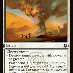 Avatar: The Last Airbender - 34 - Sandbenders' Storm - Common - W - Non-foil (Front)