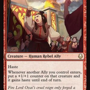 Avatar: The Last Airbender - 160 - Wartime Protestors - Rare - R - Non-foil (Front)