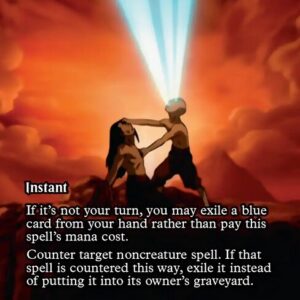 Avatar: The Last Airbender Eternal - 13 - Force of Negation - Mythic - U - Foil (Front)