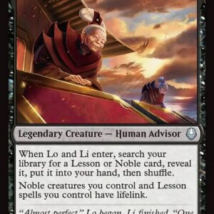 Avatar: The Last Airbender - 108 - Lo and Li, Twin Tutors - Uncommon - B - Non-foil (Front)