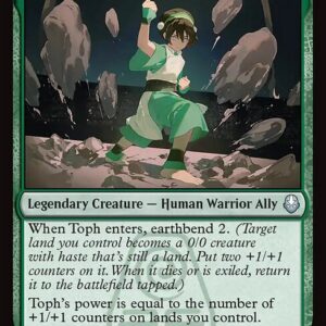 Avatar: The Last Airbender - 198 - Toph, the Blind Bandit - Uncommon - G - Non-foil (Front)