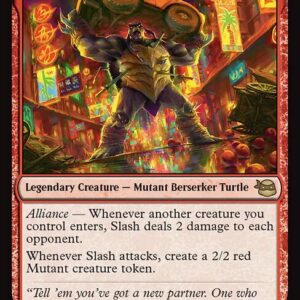 Teenage Mutant Ninja Turtles - 108 - Slash, Reptile Rampager - Rare - R - Non-foil (Front)